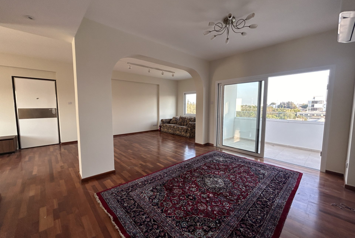 Renovated 3-bedroom Apartment for Rent Acropolis, Nicosia